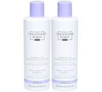 CHRISTOPHE ROBIN Shampooing Nuanceur de Couleur à l'Iris Florentina 2x250 ml