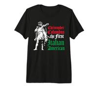 Christopher Columbus The First Italian American T-Shirt Haut de Gamme