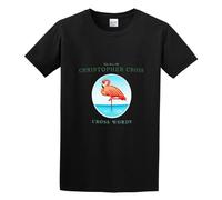 Christopher Cross Cross Words Men T-Shirt Black Unisex Tops Casual Tee M