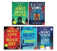 Christopher Edge 5 Books Collection Set (The Jamie Drake Equation, The Many Worlds of Albie Bright, The Longest Night of Charlie Noon, The Infinite Lives of Maisie Day, Escape Room)