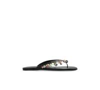 Christopher Esber - Memento Charm Flip Flop - Femme - Chaussures - Noir - Taille: 39 EU