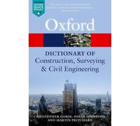 Christopher Gor A Dictionary of Construction, Surveying, and Civil Engin (Poche)