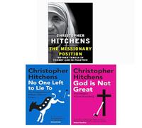 Christopher Hitchens Coffret de 3 livres - La position du missionnaire, Dieu n'est pas grand, personne à qui mentir