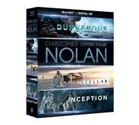Christopher Nolan - Coffret 3 Films : Inception + Interstellar + Dunkerque - Blu-Ray + Digital Hd