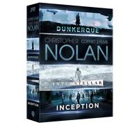 Christopher Nolan - Coffret 3 Films : Inception + Interstellar + Dunkerque - Pack