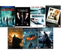 Christopher Nolan Collection Inception, Memento, The Prestige, Batman Begins, The Dark Knight, The Dark Knight Rises and Insomnia by Leonardo DiCaprio
