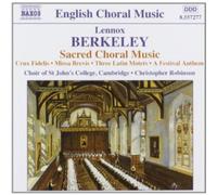 Berkeley – Musique chorale sacrée – NAXOS