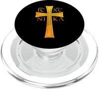 Christos Anesti Alithos O Kyrios Chrétien orthodoxe PopSockets PopGrip pour MagSafe