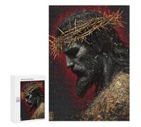 Christ's Crown of Thorns Art Print Puzzle 1000 Pièces Educa Jouet en Bois Cadeau Unique Décoration Intérieure Jeu Éducatif Challenge Toy Adultes Et Enfants À Partir De 14 Ans 300 PCS