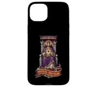 Christus Vincit Catholique Christ Le Roi Sacré-Cœur Coque pour iPhone 15 Plus