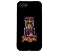 Christus Vincit Catholique Christ Le Roi Sacré-Cœur Coque pour iPhone SE (2020) / 7/8