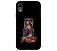 Christus Vincit Catholique Christ Le Roi Sacré-Cœur Coque pour iPhone XR