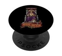 Christus Vincit Catholique Christ Le Roi Sacré-Cœur PopSockets PopGrip Adhésif