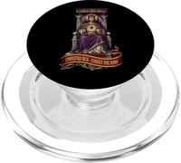 Christus Vincit Catholique Christ Le Roi Sacré-Cœur PopSockets PopGrip pour MagSafe