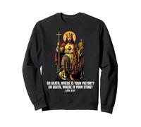 Christus Vincit Catholique Christ le Roi Sacré-Cœur Sweatshirt