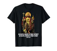 Christus Vincit Catholique Christ le Roi Sacré-Cœur T-Shirt