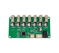 Chroavel Module d'extension 1 à 7 ports avec mode économie d'énergie | Module d'extension USB 1 vers 7 ports avec mode économie d'énergie pour et mini hub USB 2.0 Chroavel Lindy 42742