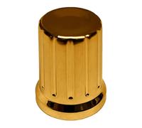 Chroma Caps Thin Encorder V2 Chrome Gold DJ TechTools