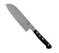 Chroma Japan Chef Santoku alvéolé J09 Couteau 17,2 cm