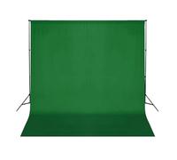 Chroma-Key Toile de fond en coton Vert 300 x 300 cm Sans support pour photographie professionnelle et vidéographie Idéal pour le contrôle de la lumière, le studio et la création de contenu