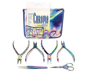 Chroma Tool Set, 6 Piece Pliers and Tools with Case, 1 Tool Set