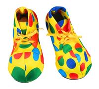 CHROMACRAFT 1 Paire De Chaussures De Clown, Grandes Chaussures De Parodie Drôles, Chaussures De Clown Arc-en-Ciel, Chaussures De Cosplay, Adaptées Aux Fêtes Costumées Et Aux Spectacles De Festivals