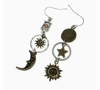 CHROMACRAFT 2 Paires De Boucles d'oreilles Tournesol, Boucles d'oreilles Rétro À Fleurs, Jeu D'Été Mignon, Boucles d'oreilles Féminines Exquises, Aiguilles en Argent 925.