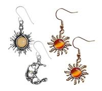 CHROMACRAFT 2 Paires De Boucles d'oreilles Tournesol, Boucles d'oreilles Vintage, Boucles d'oreilles Tendance, Boucles d'oreilles Pendantes, Boucles d'oreilles pour Femmes