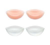 CHROMACRAFT 2 Paires De Coussinets D'Allaitement En Silicone, Coussinets D'Allaitement Imperméables, Accessoires De Sous-Vêtements, Inserts De Soutien-Gorge, Coussinets D'Allaitement Réutilisables