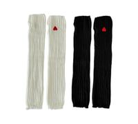 CHROMACRAFT 2 Paires De S Tricotés, Manchettes, S Longs Sans Doigts, S Doux Et Mignons, Accessoires Vestimentaires