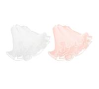 CHROMACRAFT 2 Pièces De Papier d'emballage De Bouquet, Papier d'emballage De Fleurs Imperméable, Papier d'emballage De Fleurs en Maille À Bord Perlé, Papier d'emballage De Bouquet Plissé Transparent