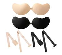 CHROMACRAFT 2 Rallonges De Soutien-Gorge Dos Nu Et 2 Bretelles De Soutien-Gorge, Bretelles De Soutien-Gorge Réglables, Accessoires De Soutien-Gorge, Bretelles De Soutien-Gorge Antidérapantes