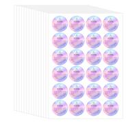 CHROMACRAFT 360 Autocollant Étiquettes De Sécurité, Autocollants Ronds, Accessoires De Fabrication De Bougies