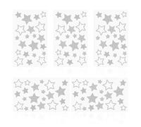 CHROMACRAFT 5 Autocollants en Strass en Forme D'Étoile, Autocollants en Strass, Autocollants Brillants, Autocollants Créatifs, Peuvent Être Utilisés pour Le Maquillage, La Décoration D'Articles