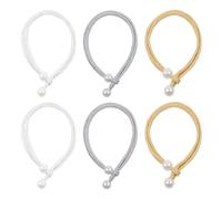 CHROMACRAFT Attaches Pour Rideaux Élées et Simples, Décoratives, Accessoires pour La Maison