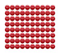 CHROMACRAFT Boutons en Résine Colorés 80 Pièces, Boutons Ronds, Boutons De Couture, Remplacement De Boutons De Vêtements, Boutons Décoratifs