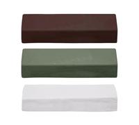 CHROMACRAFT Cire De Polissage des Métaux 3 Pièces, Composé De Coupe De Polissage, Outil De Polissage De Meulage, Outil De Polissage Multifonctionnel