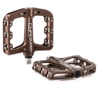 Chromag Pédales de plateforme Pressure brun