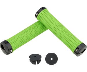 Chromag Poignées de guidon à verrouillage de base vert 142 mm