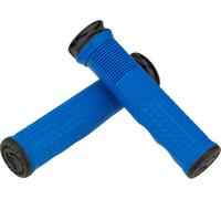 Chromag Poignées de guidon Format Lock On bleue 133 mm