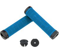 Chromag Poignées de guidon Palmskin Lock On bleue 142 mm