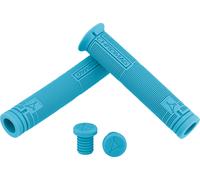 Chromag Poignées de guidon Wax par Brandon Semenuk bleue 150 mm