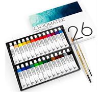 CHROMATEK Watercolor Paint Set (26 Watercolor Tubes Set)