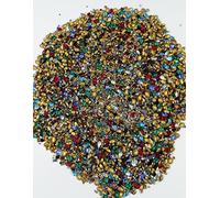 Chromatismes Strass Mix 33 *** Lot de 3 grammes (Environ 200 Strass) Mix Swarovski et Vintage