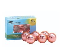Chromax Balles de Golf Colorées Métalliques M5 (Lot de 6) (Nouvelle Version), BCM56-PINK, Rose