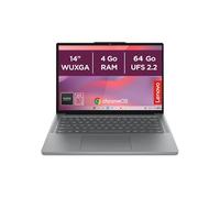 Chrome 14M8911 83SX - Kompanio 540 jusqu'à 2.6 GHz - Chrome OS - Mali-G57 MC2 - 4 Go RAM - 64 Go SSD UFS 2.2 - 14" IPS 1920 x 1200 - Wi-Fi 6E,