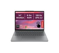 Chrome 14M8911 83SX - Kompanio 540 jusqu'à 2.6 GHz - Chrome OS - Mali-G57 MC2 - 8 Go RAM - 128 Go SSD UFS 2.2 - 14" IPS écran tactile 1920 x 1200 -