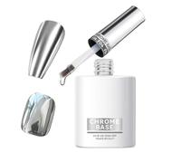 Chrome Base Gel, 15ml Mirror Finish Soak Off UV LED Nail Design Gel