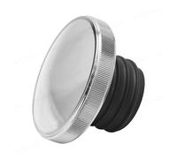 Chrome Breathable Fuel Tank Cap Suitable Compatible With Sports Car 883 XL Dyna Softail 96-23(Silver)