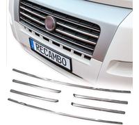 Chrome Calandre Atteindre Inox pour Fiat Ducato Année de Construction 2006-2014